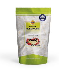 Dia-Wellness Vaníliás Hidegpuding Maltit nélkül 500 g Lejárat: 2026.02.20.