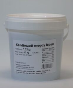 Kandírozott meggy lében