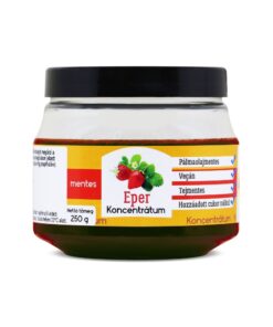 "Mentes" eper ízű koncentrátum