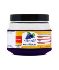 "Mentes" kékszőlő ízű koncentrátum