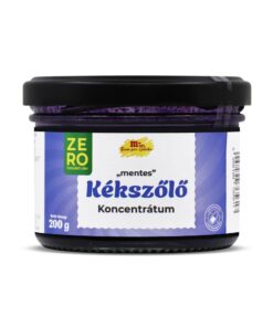 "Mentes" kékszőlő ízű koncentrátum