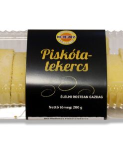 Dia-Wellness Piskóta tekercs 200 g Lejárat: 2026.01.03.