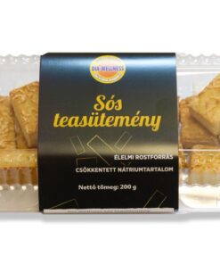 Dia-Wellness sós teasütemény 200 g Lejárat: 2026.01.10.