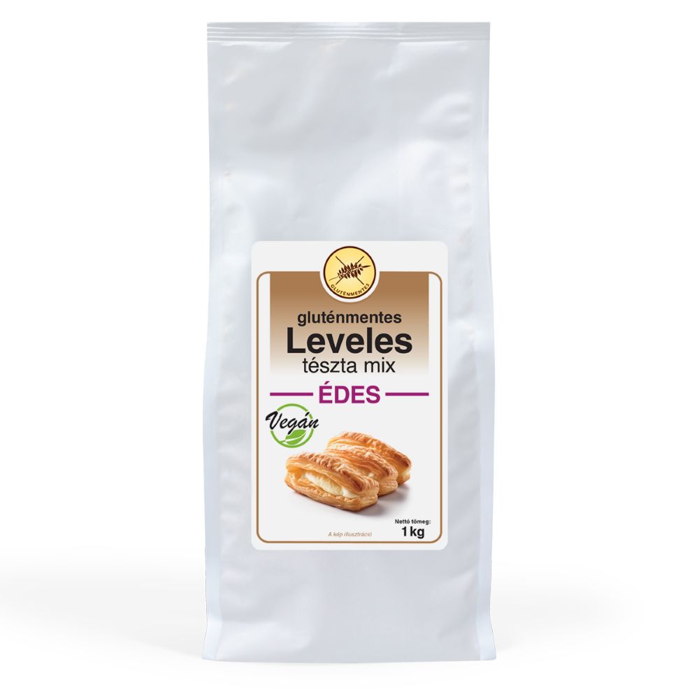 Gluténmentes Vegán Leveles tészta mix édes kukorica alapú 1 kg