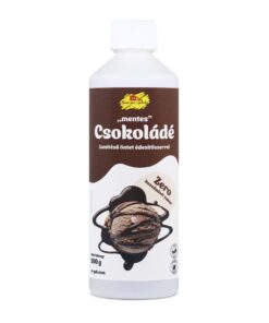 Csokoládé öntet zéró hozzáadott cukorral 0,5 kg